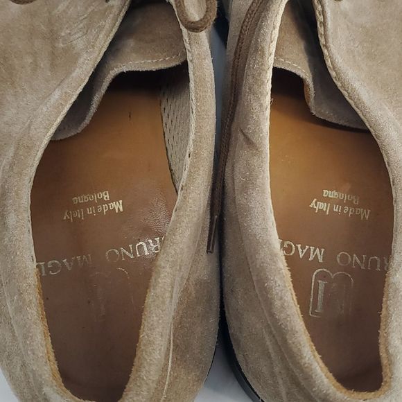 Bruno Magli Italian Lace Loafer Suede Leather Size 8 - Picture 7 of 16